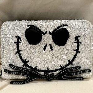 Nightmare Before Christmas Sequin Lonugefky Wallet NWT